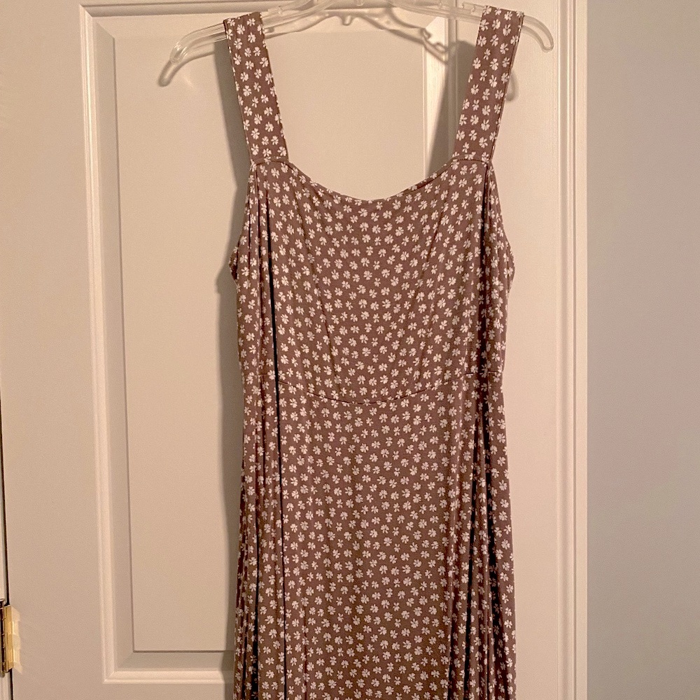 Mauve strappy sundress